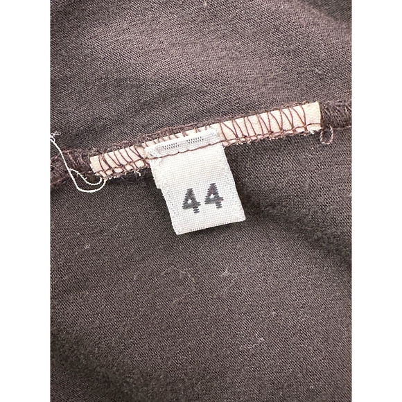 Vestimenta brown chocolate long sleeves fitted top size 44 - US M - Picture 5 of 9